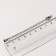 Road Castle Rapin 1.5 × 0.5cm Zvezda with an extension cord 6cm, silver