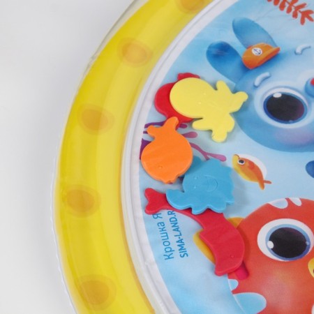 Aquacrice inflatable developing water rug "Sea Adventure", 65x65 cm., Baby I-3