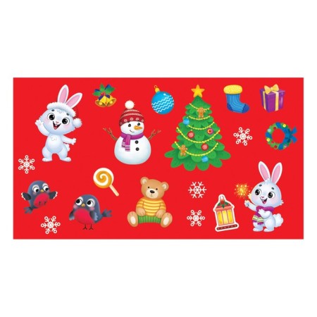 A toy on a stick "New Year's surprise", animals, mix-1