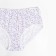 Cowards female slips, white color/flower mix, size 58