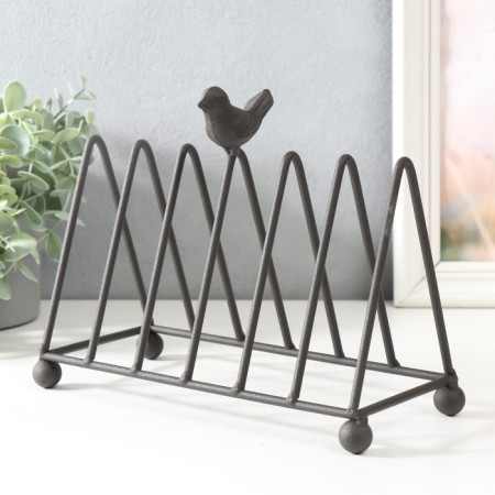 Souvenir cast iron stand "Bird" 24x11x18 cm-2