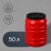 Food barrel, 50 l, neck 27 cm, with a lid, color mix