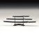 Suv. Product Katana 3V1 on a stand, scabbard to leatherette, black rhombuses 47/70/89cm
