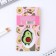 Acrylic key -keychain “Everything will be avocadene”, 7 x 12.5 cm
