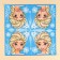 Paper Elsa napkins, 33x33 cm, 20 pieces, 3 stiffing, cold heart