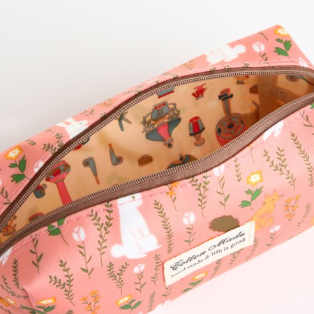 Lightning cosmetic bag, pink color-2