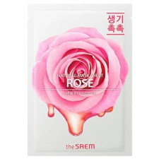 Маска для лица тканевая The Saem Natural Mask Sheet Rose, 21 мл