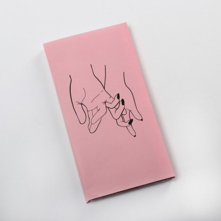 Wipe for chocolate, confectionery packaging, “Love” 18.2 x 15.5 cm-1