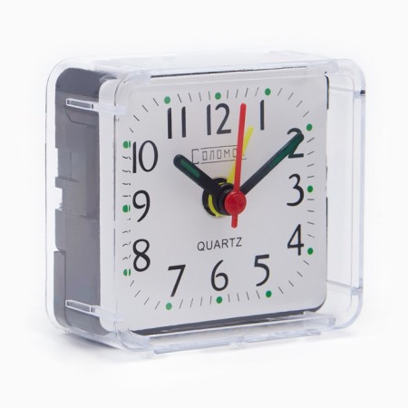 Clock - a boiler room "Solomon", discrete move, 6 x 6 cm, aa-3