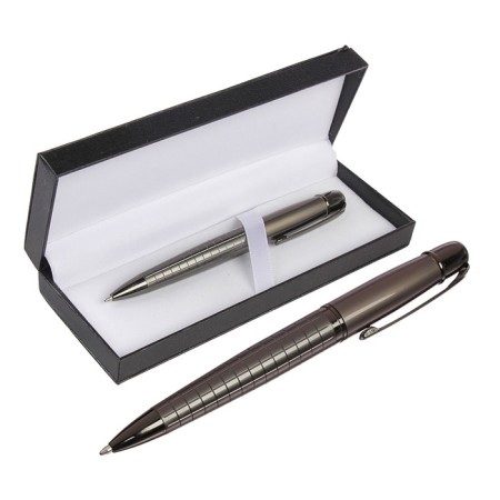 Gift handle, ball "Count" in the leatherette case, rotary, black body