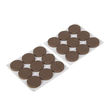 Laying furniture round tundra, d = 25 mm, 18 pcs., Polymer, brown-1
