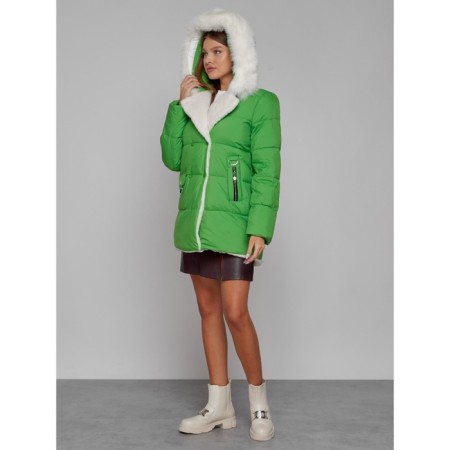 Winter jacket, size 42, green color-5