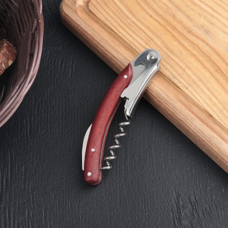 Spear of folding "Tree", 10.5 cm, brown color