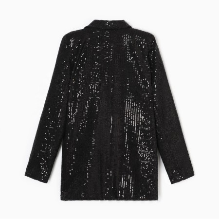 Women's jacket with sequins Mist p. 46, black-7