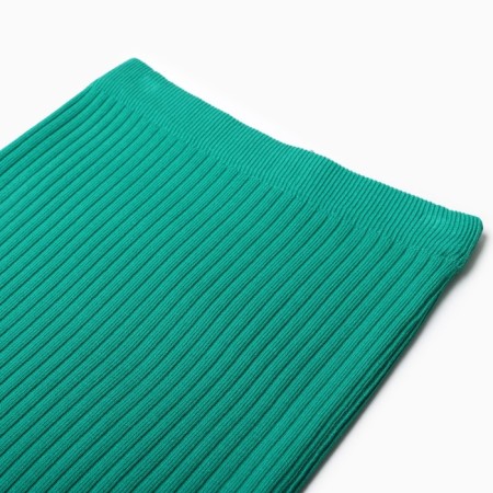 Women's costume (jumper/skirt), green color, size One size (46-50)-7