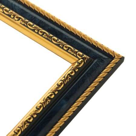 Frame for paintings (mirrors) 15 x 21 x 3.0 cm, plastic, calligrata 6448, turquoise-2