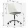A chair for the operator Brabix Eames MG-310 Ch, chrome, white plastic, gray fabric