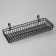Basket on a grid, 40.5 × 14 × 5.6 cm, black color