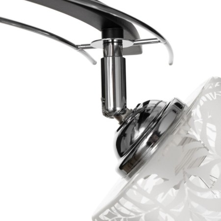 Chandelier 2773/2 E27 40W Black-chromium 40x20x15 cm Bayerlux-5