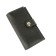 Wallet, magnet, 14 pockets, 1 department for trifles, n/k black fleet