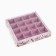 Box for 16 sweets with cells "Flowers", 19 x 19 x 3 cm