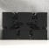 Photo frame plastic in 6 photos 10x15 cm "bush rose" dark silver 35.5x56.5x2 cm