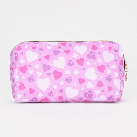 Lightning cosmetic bag, pink color-1