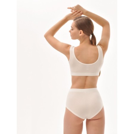 Panties slips boyfriend women Mirey, size 48, milk color-2