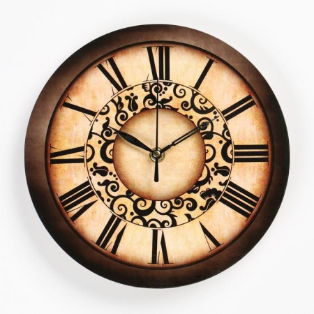 Wall clock, series: classic, discrete move, D-23. cm