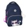 School backpack, 40 x 27 x 20 cm, Grizzly, ergonomic back, laptop department, blue