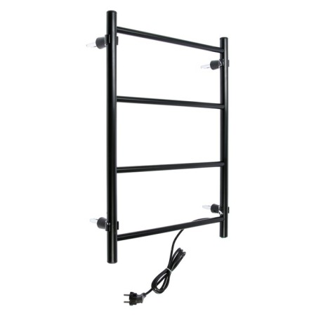 Room -heated towel electric Tera "Classic", 400x600 mm, 4 crossbars, black-4