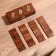 Game table "Domino" in a casket 20x7.5x5 cm, a tree shisham