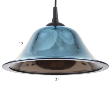 Lamp Bayerlux Elvira 1he27 Blue Rainbow 30x30x12cm-5