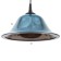 Lamp Bayerlux Elvira 1he27 Blue Rainbow 30x30x12cm