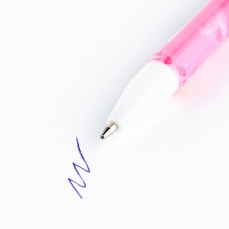 Handle Blue Blue Paste 0.5 mm with a cap "You are beautiful!" plastic-2