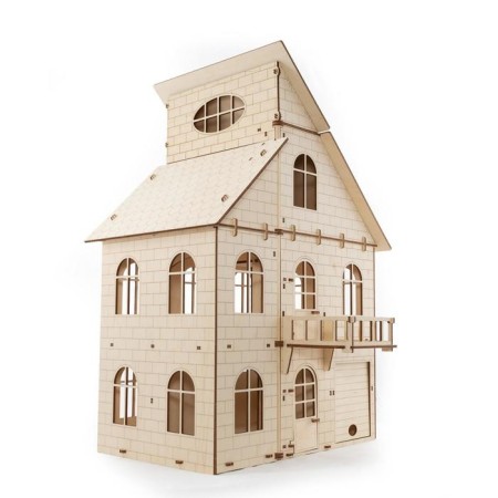 Pollutant Model 3D "Puppet House with an elevator"-6
