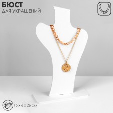 A bust for the jewelry 