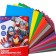 A4 Avengers set A4: 10 liters of color unilateral cardboard + 16l color bilateral paper