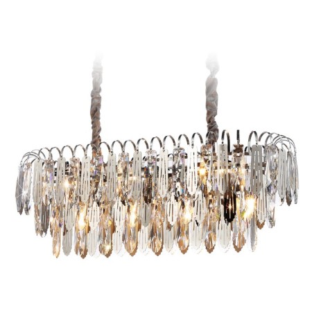 Crystal chandelier with Ambrella Light, Traditional, Tr5259, E27, Chromium color