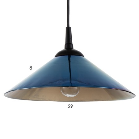 Lamp Bayerlux alan 1he27 Blue rainbow 30x30x9cm-5