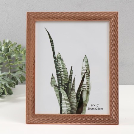 Photo frame plastic 20x25 cm "Golden Colos" 23.4x28.5 cm