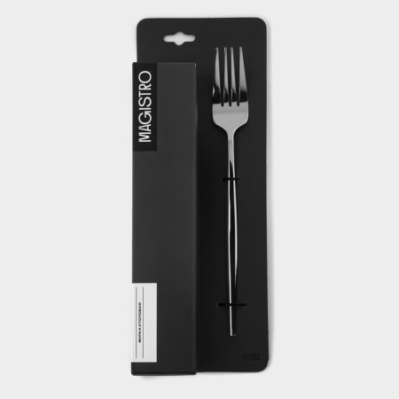 A set of stainless steel forks Magistro "Blink", length 21.5 cm, 6 pcs-4