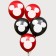 Air "Mouse", 12 inch, latex, 25 pieces, Mickey Mouse