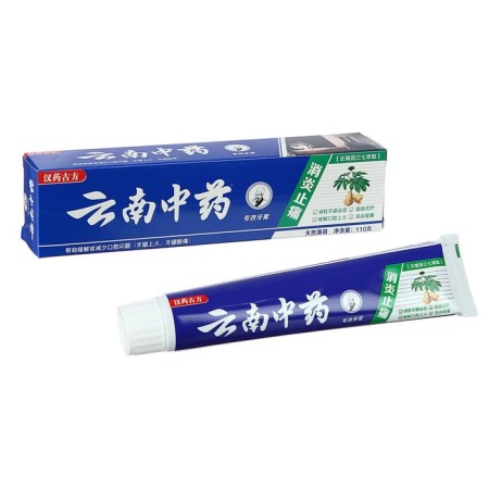Toothpaste "Chinese traditional on herbs" with ginseng, anti -inflammatory, 110 g