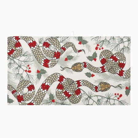 Kitchen towel: New Year "Ethel" warm wishes 40x70 cm, 100% HL, sarzha 190 g/m2-5