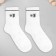 A gift for socks in a bank with a print "on a chill" (male)
