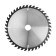 LOM wooden drive, standard cut, 180 x 22 mm, 40 teeth