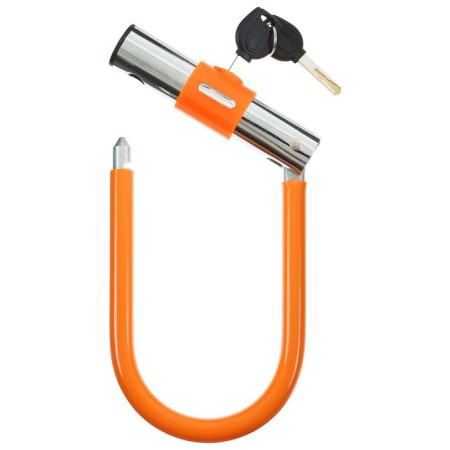 Dream Bike bicycle castle, U-shaped, 130x195 mm, Orange color-2