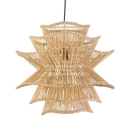 Ceiling light from rattan "Reflection" 1x120W, E27, 52x52x50 cm-3