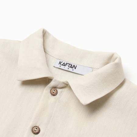 Board for the boy KAFTAN LINEN, p. 34 (122-128), milk-6
